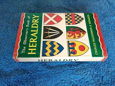 THE OBSERVERS BOOK OF HERALDRY HARDBACK WITH DUSTJACKET > PRINT No 1946.566 • £12